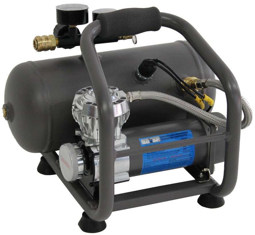 Tragbarer Luftkompressor mit Tank