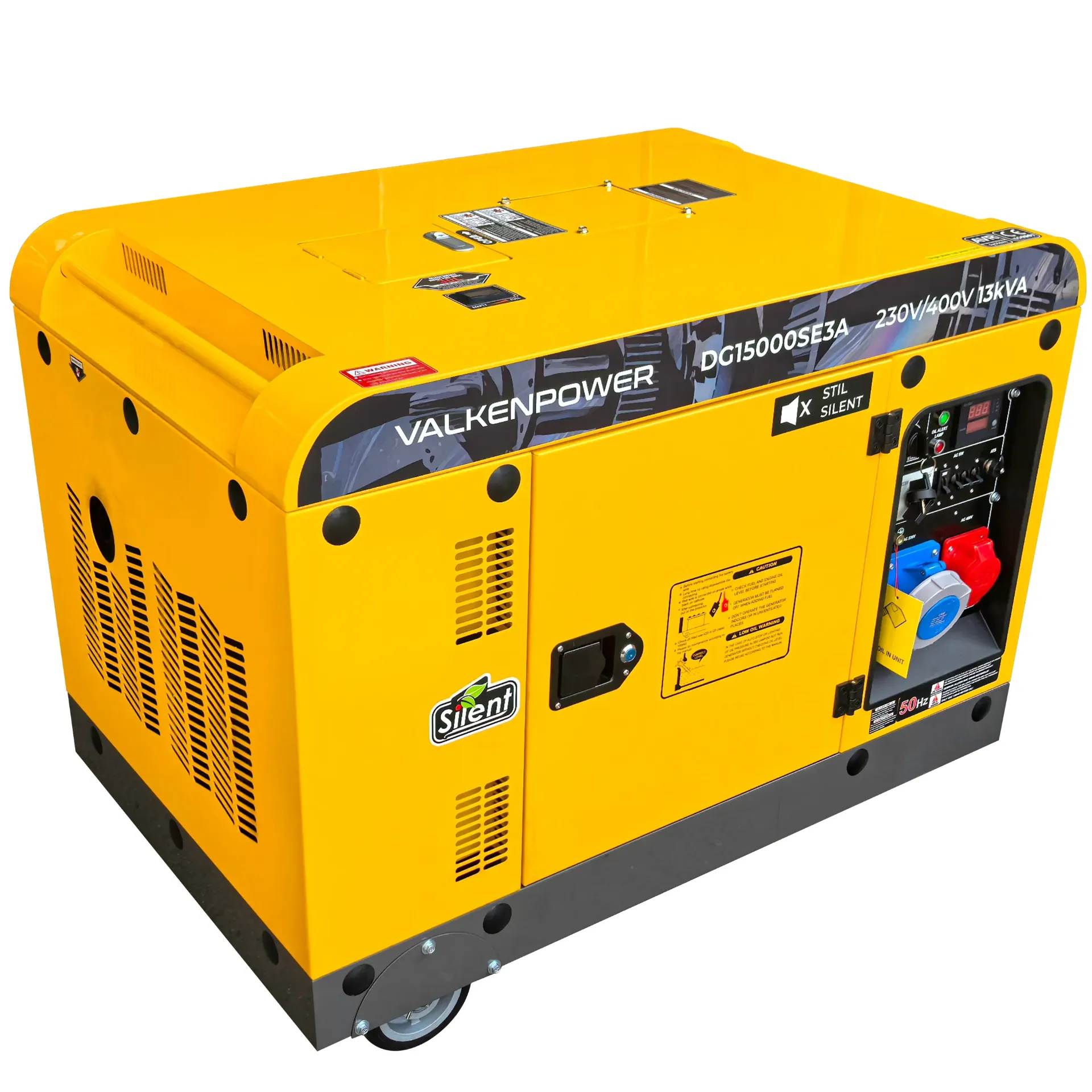 Mobiler Dieselgenerator 10500W ATS AVR Schalldämmung