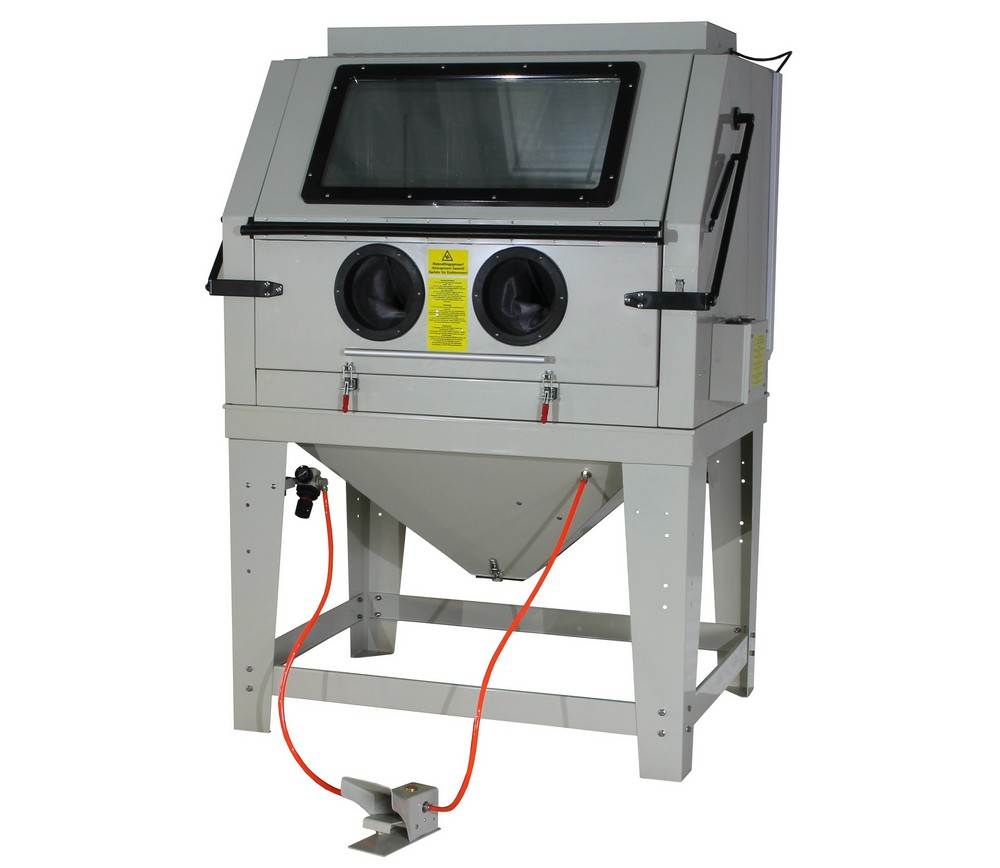 SB99A-Sandstrahlger-t-990Ltr Sandstrahlkabine SBC 990