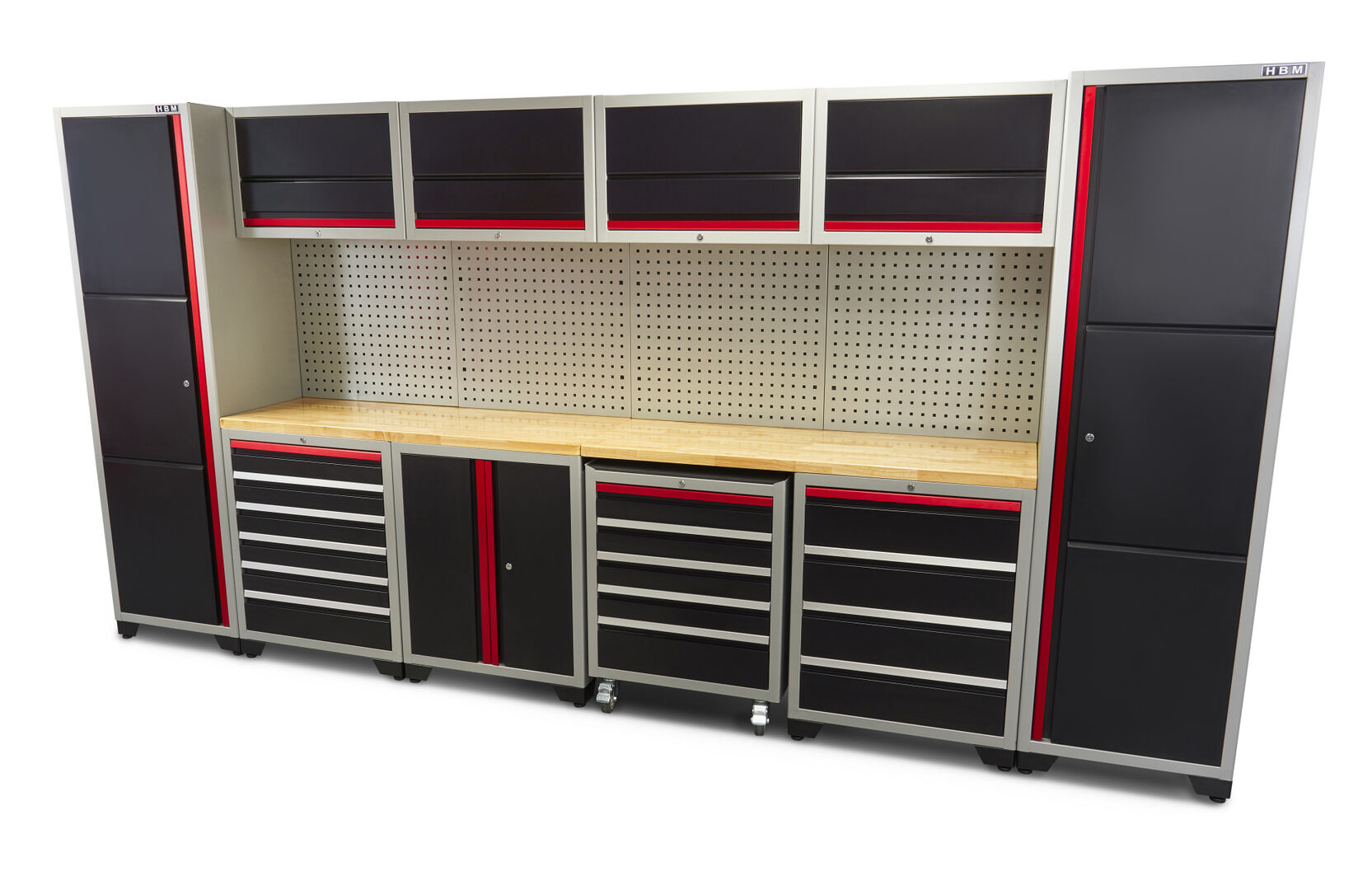hbm-16-delig-deluxe-professioneel-modulair-werkplaats-systeem_0_nr9508tY049v04UXTng Modulares Arbeitsplatzsystem / Werkbank 16 teiliges Schranksystem