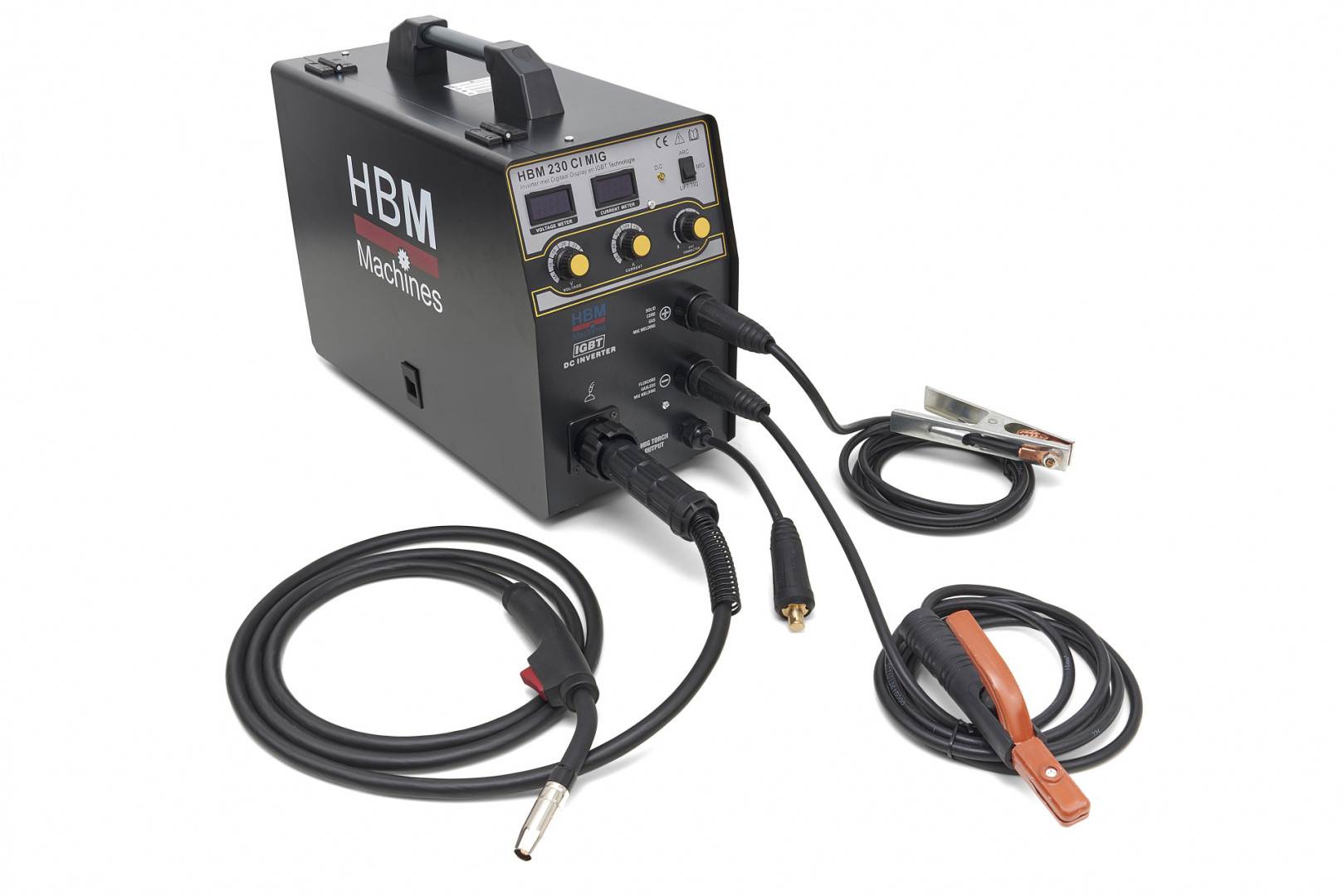 MIG-Inverter mit Digitalanzeige und IGBT-Technologie CI 230