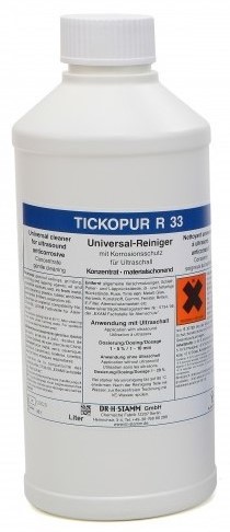 1-Litersvh4sJiVmy5xr Ultraschall Reinigungsmittel "Tickopur R 33"