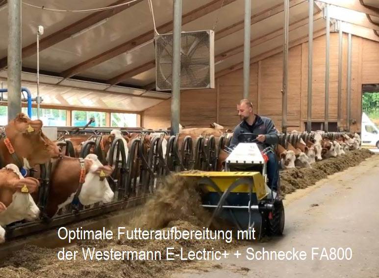 Futteraufbereiter - Anbaugerät für E-Lectric+ Futteraufbereiter - Anbaugerät für E-Lectric+