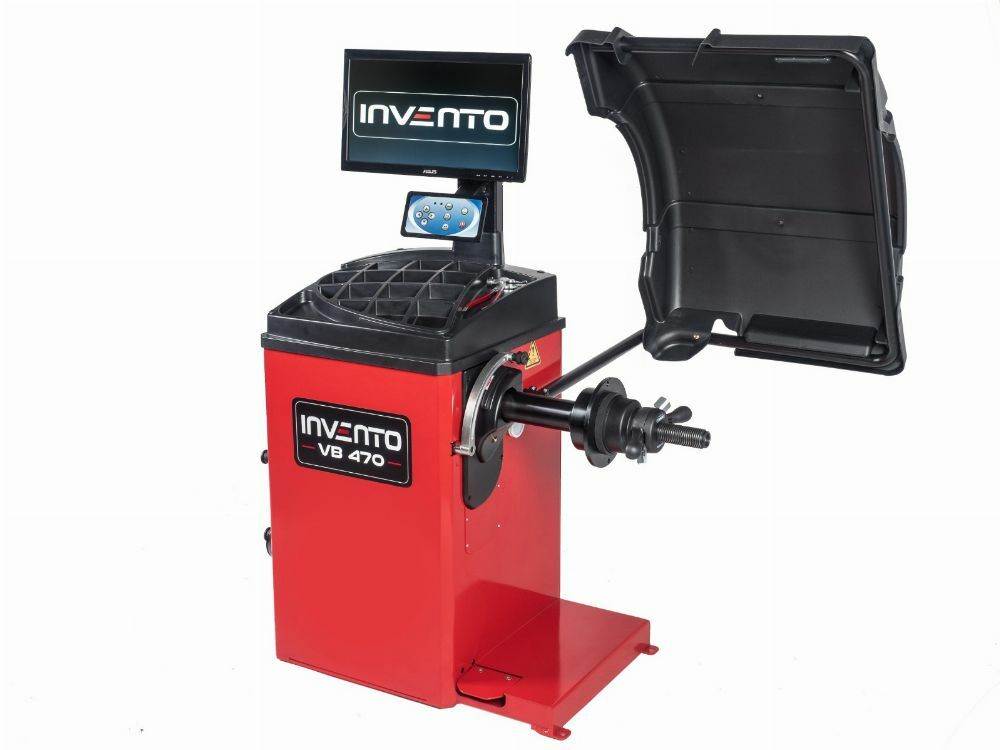 INVENTO VB 470 – Reifenwuchtmaschine 3D, LCD-Monitor