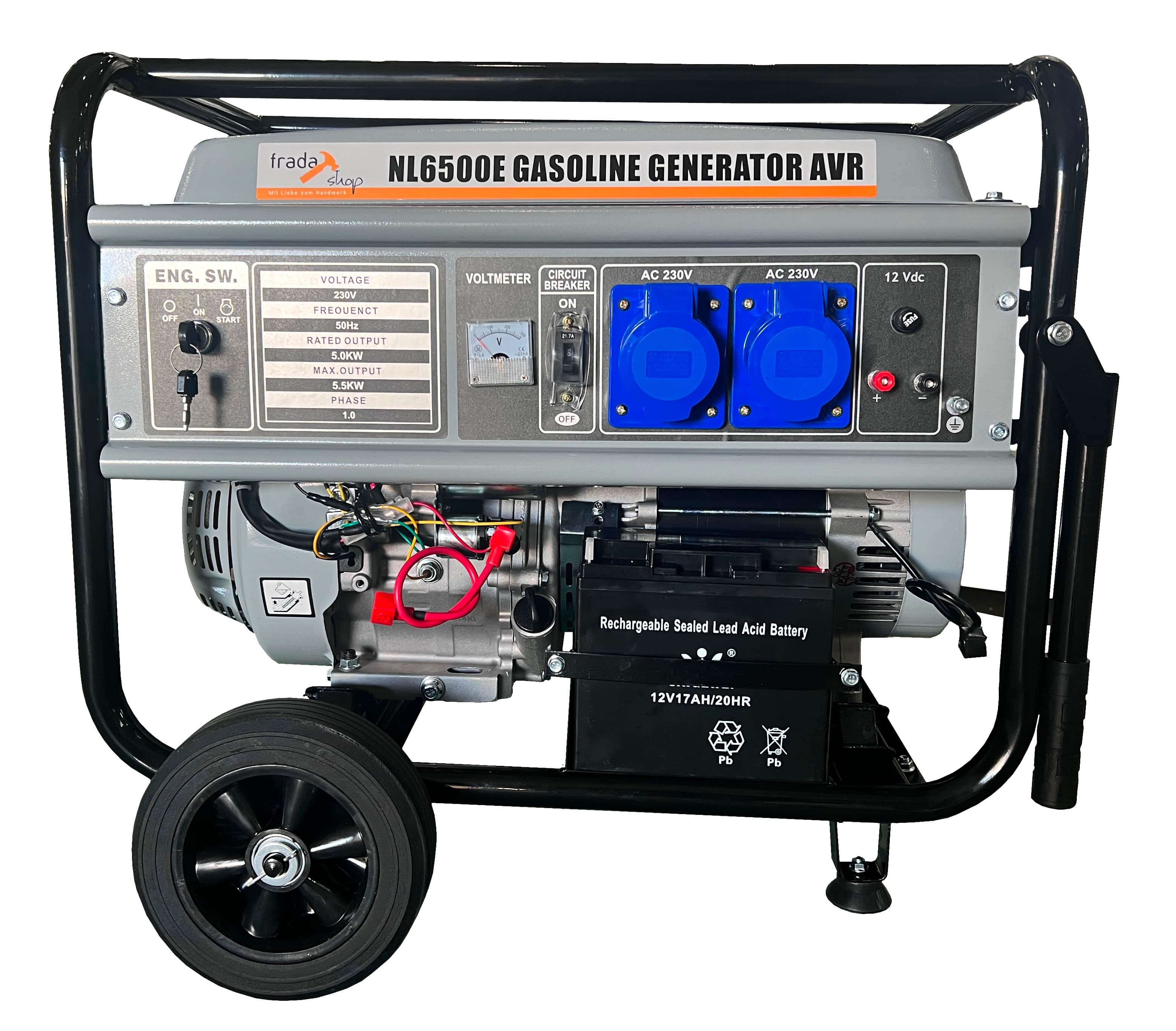 Stromgenerator-1-min Benzin Generator AVR 5,5kVA