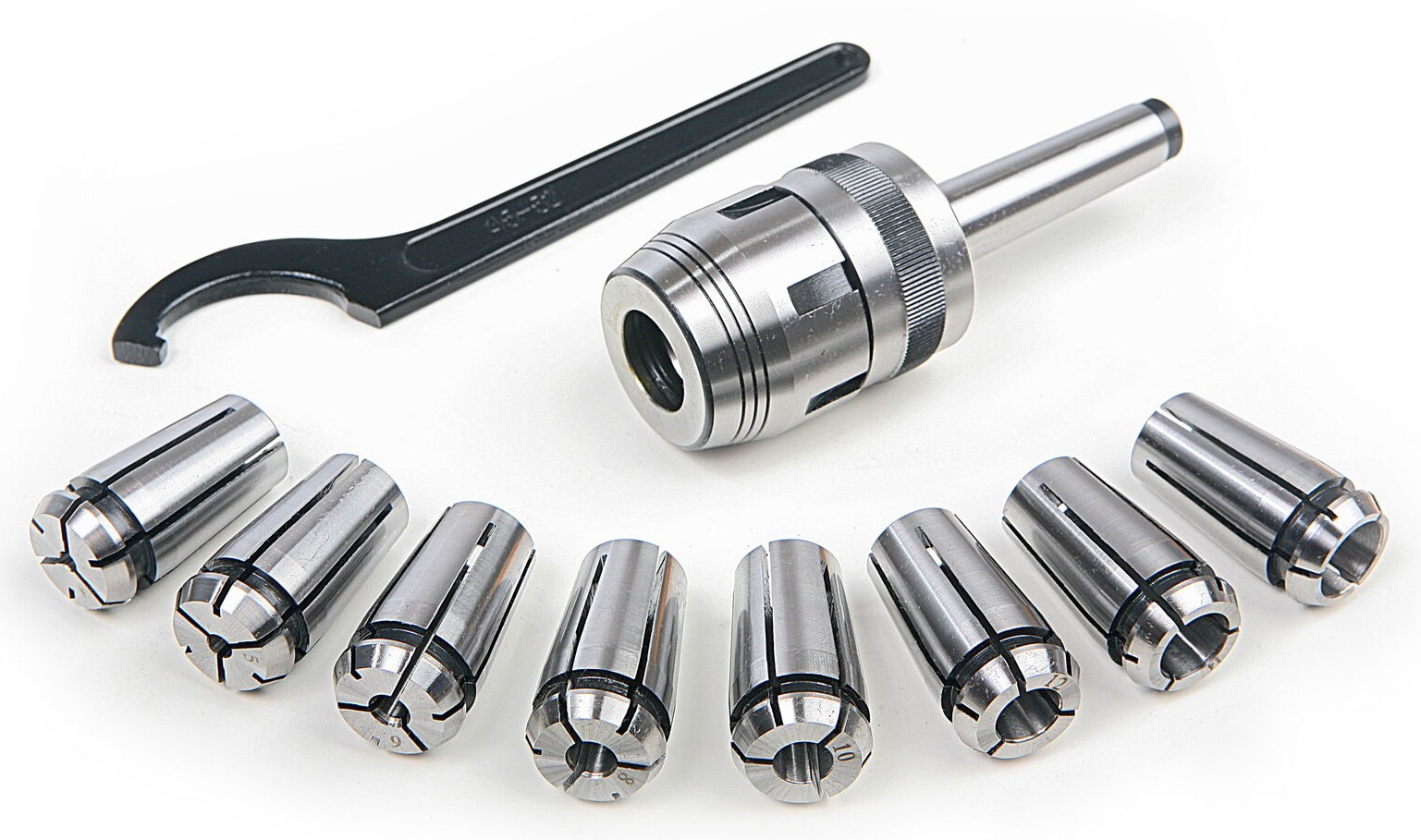 hbm-mc-spantangensets_1_nr00883-nr008848d0YuO73CxuFx Spannzangen 8-teiliges Set MK2 MK3