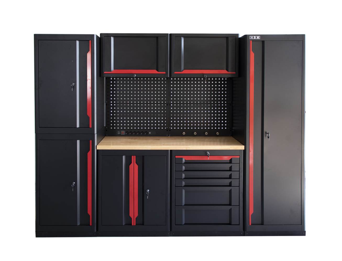 hbm-professional-deluxe-modulair-werkplaatssysteem-10-delig-zwart-rood_0_nrH132214