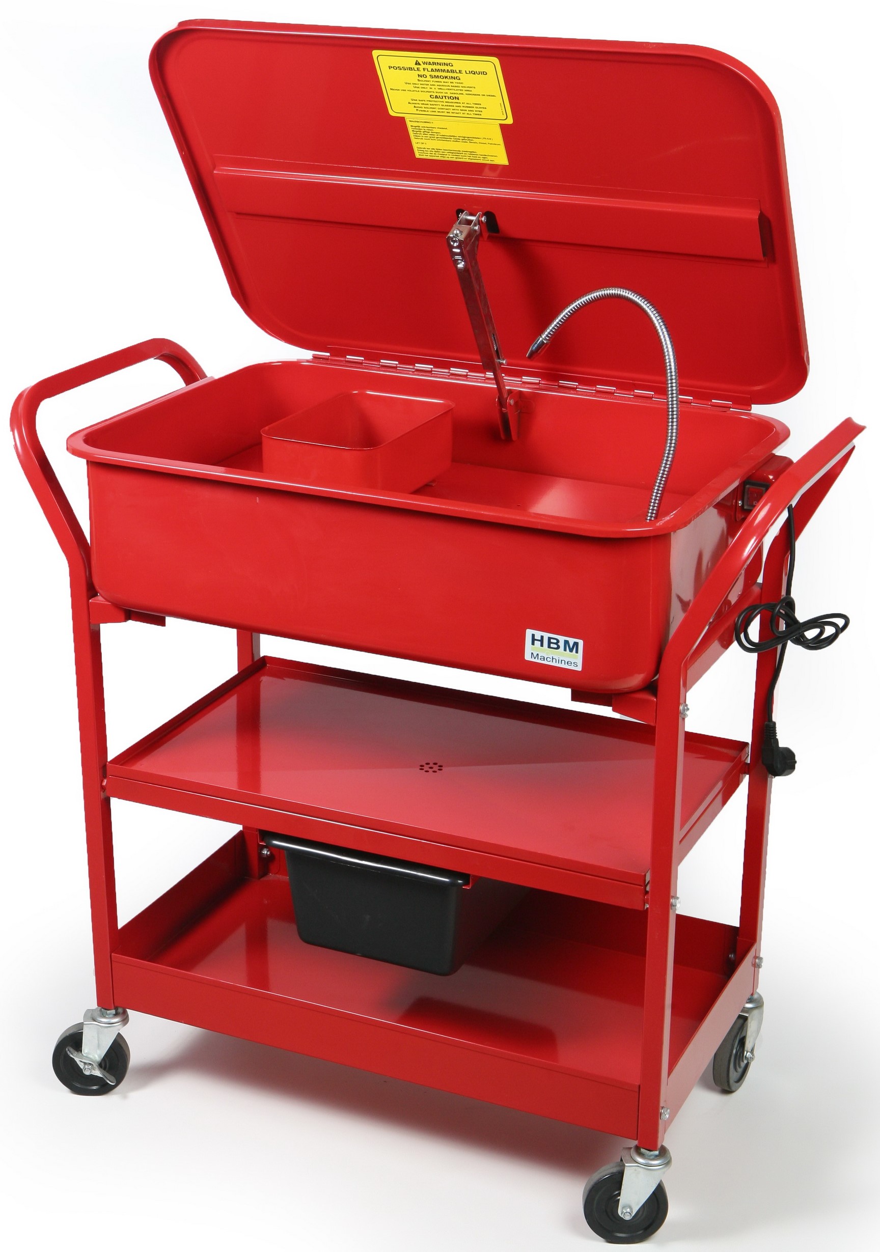 HBM-P-005737gFMr4xBxofP Mobiles Reinigungsbecken 40 Liter Flüssigkeit