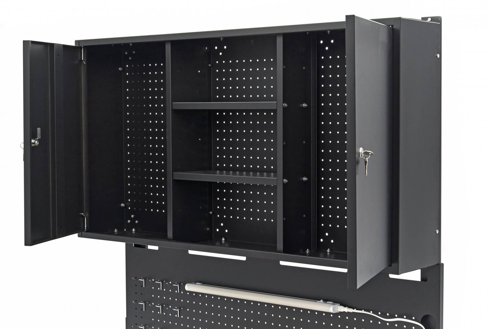 hbm-115-cm-werkbank-met-houten-werkblad-achterwand-met-kastenwand-led-verlichting-stekkerdoos-e_9_nr10325