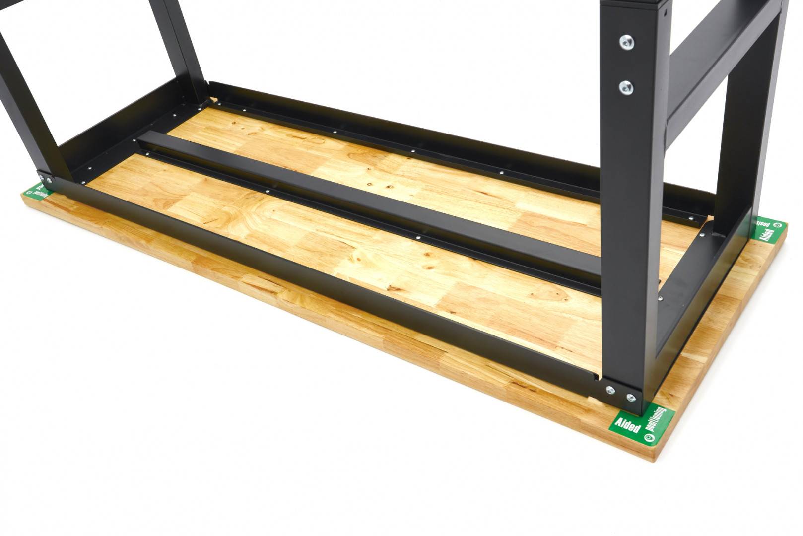 hbm-152-cm-professionele-in-hoogte-verstelbare-werkbank-met-massief-houten-werkblad_4_nr10305