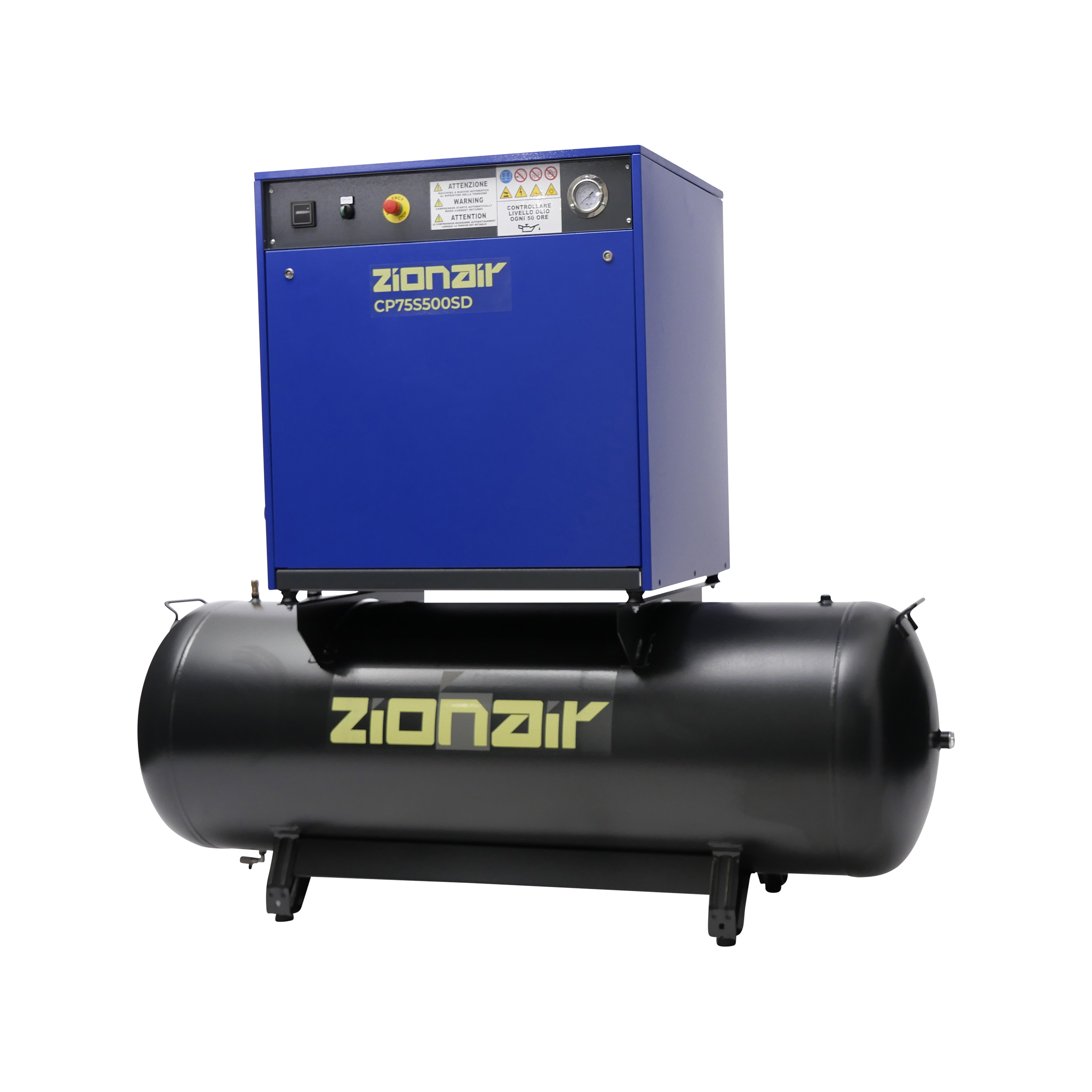 Kompressor gedämpft 5,5kW 400V 11 bar 500L