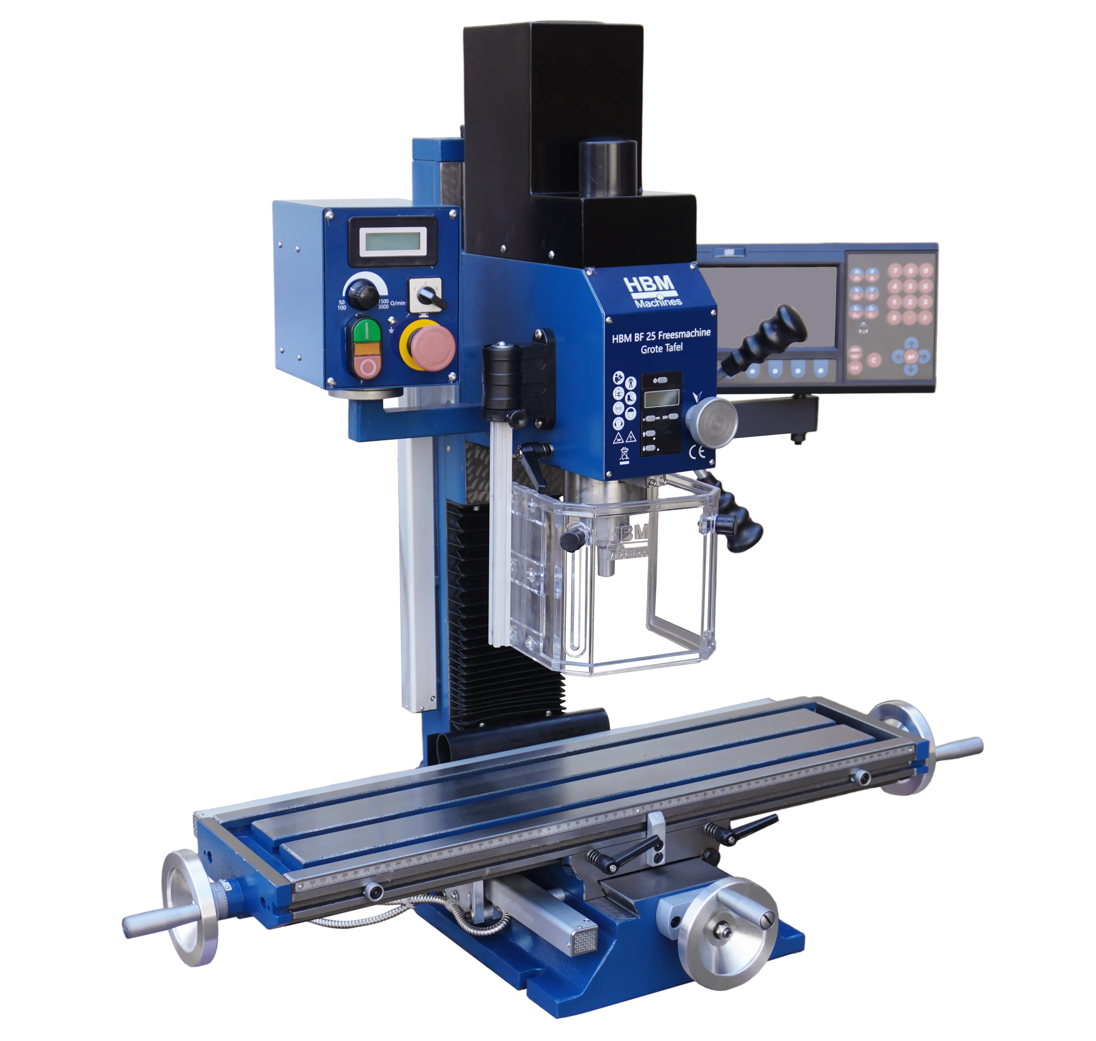 Fräsmaschine BF 30 – Großer Tisch & 3-Achsen-Digitalanzeige Fräsmaschine BF 30 – Großer Tisch & 3-Achsen-Digitalanzeige