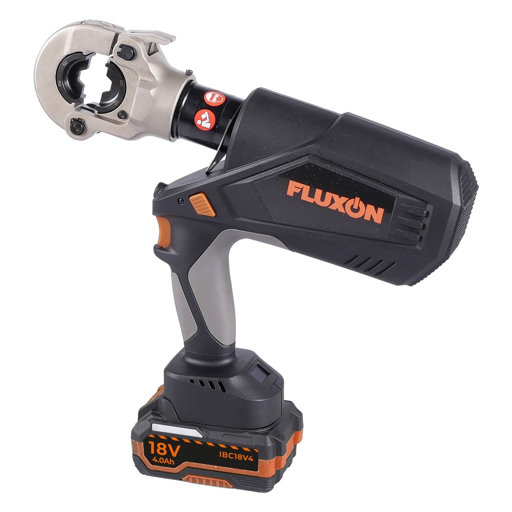 IQC300B2-Kabelquetschzange-SET-2x-4 AKKU Kabelcrimpzange 60kN 4,0Ah