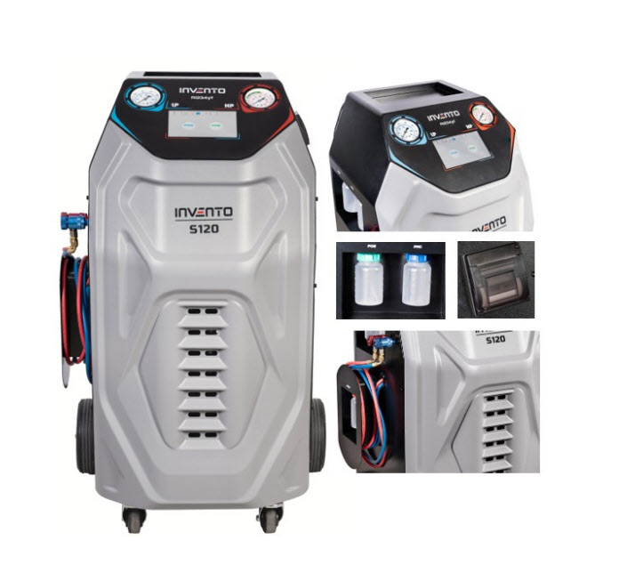 Automatisches Klimaservicegerät für Auto-Klimaanlage INVENTO S120 R1234yf Automatic AC Station