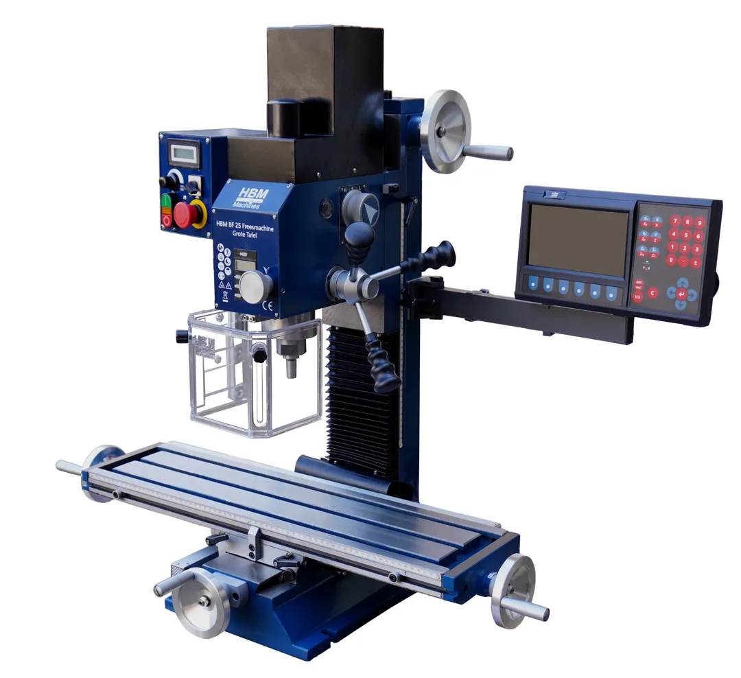 Fräsmaschine BF25 16mm LCD-Anzeige