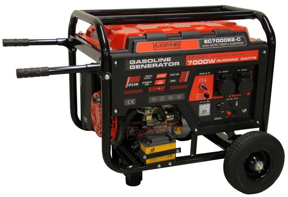 EC7000E2heVZuWuierHuK Benzin Stromerzeuger 7000W AVR