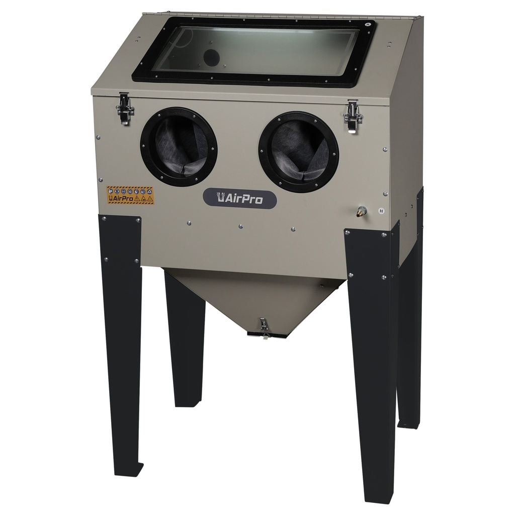 Sandstrahlkabine SBC 220 Weiss mit Fronttür