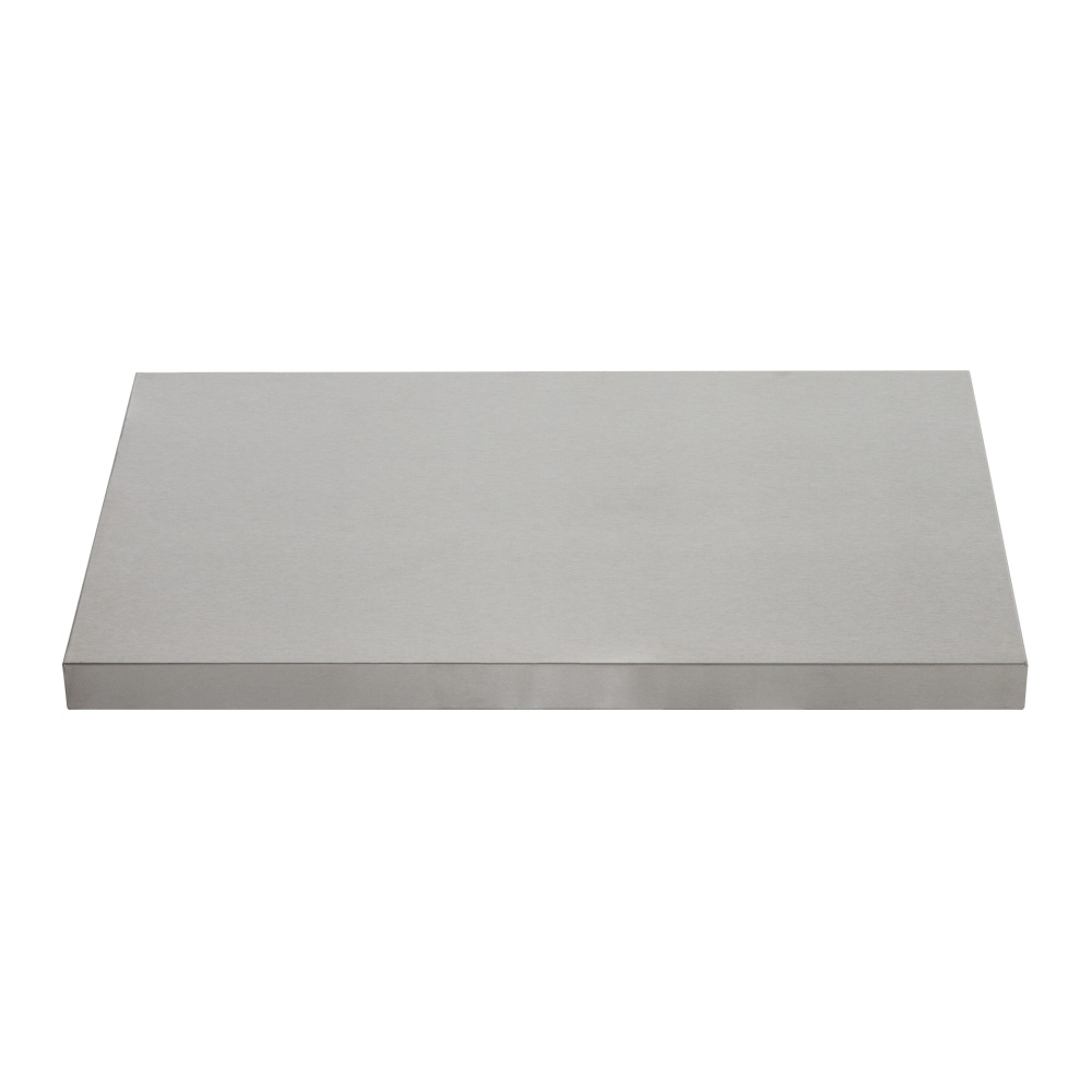 Edelstahlarbeitsplatte 680x463mm GC