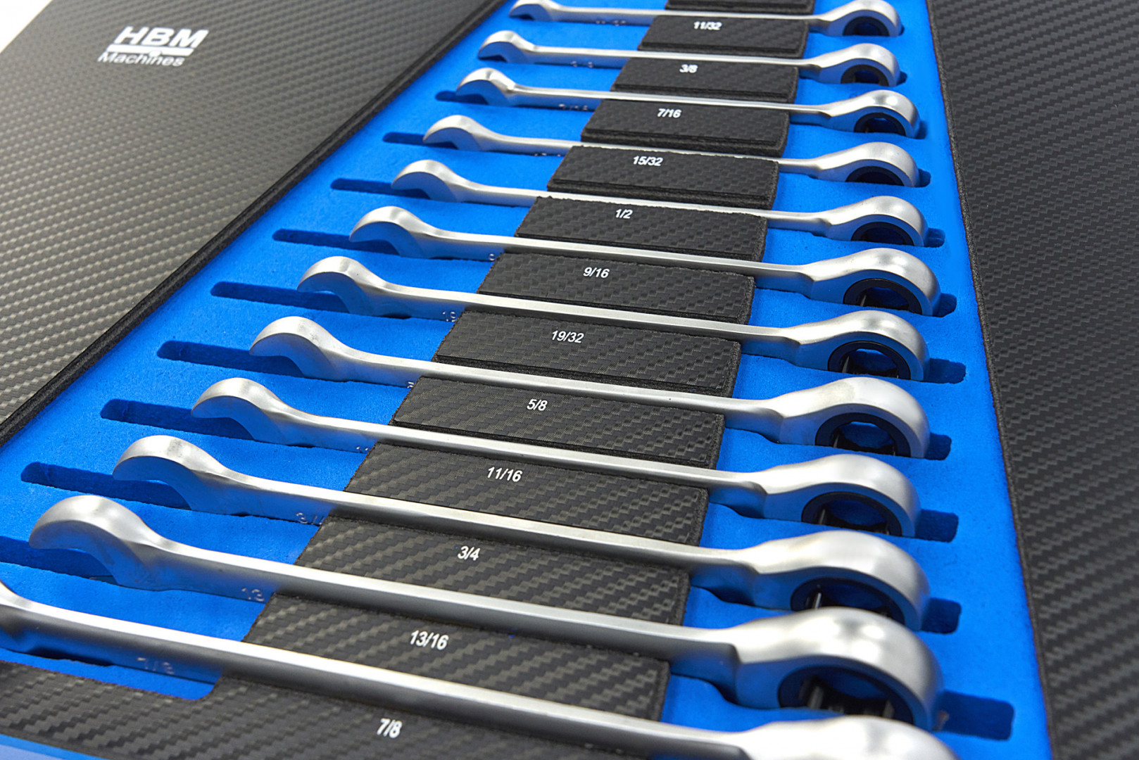 hbm-13-delige-ring-ratel-steeksleutelset-inch-in-carobn-foam-inlay-voor-gereedschapswagen_3_nr9980