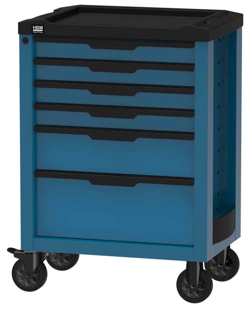 Werkzeugwagen 6 Schubladen - blau