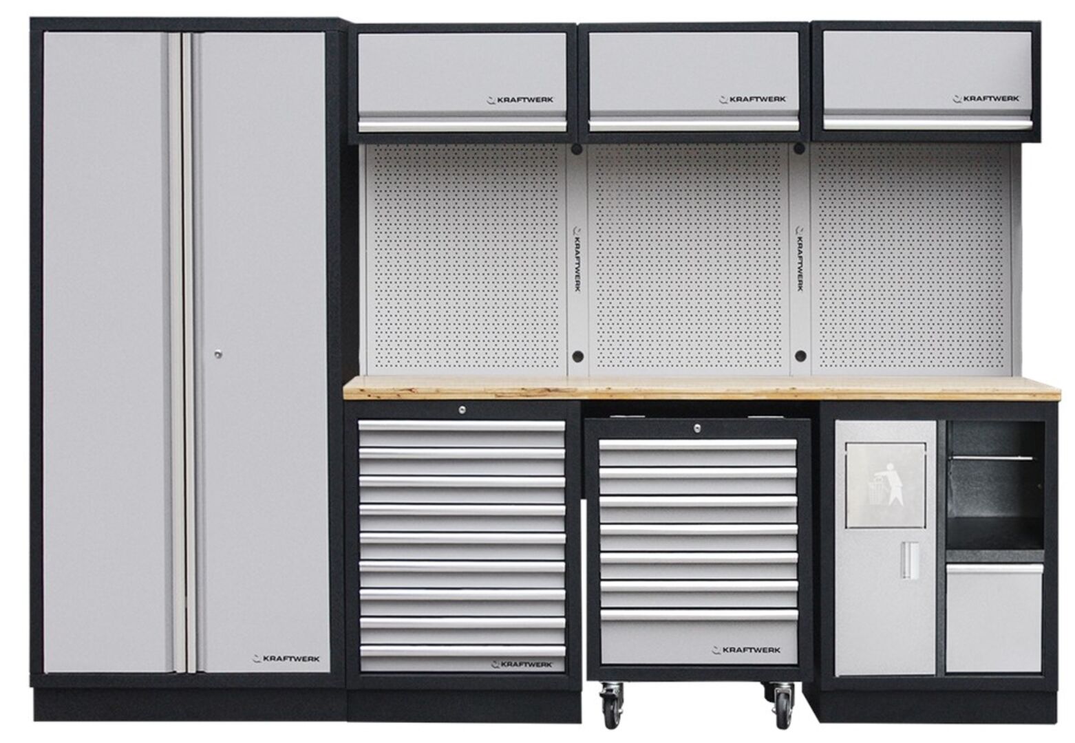 kraftwerk-3964d-modulair-werkplaats-systeem-4-delig_0_nr7843 Kraftwerk 3964D Modulares Arbeitsplatzsystem 4-tlg
