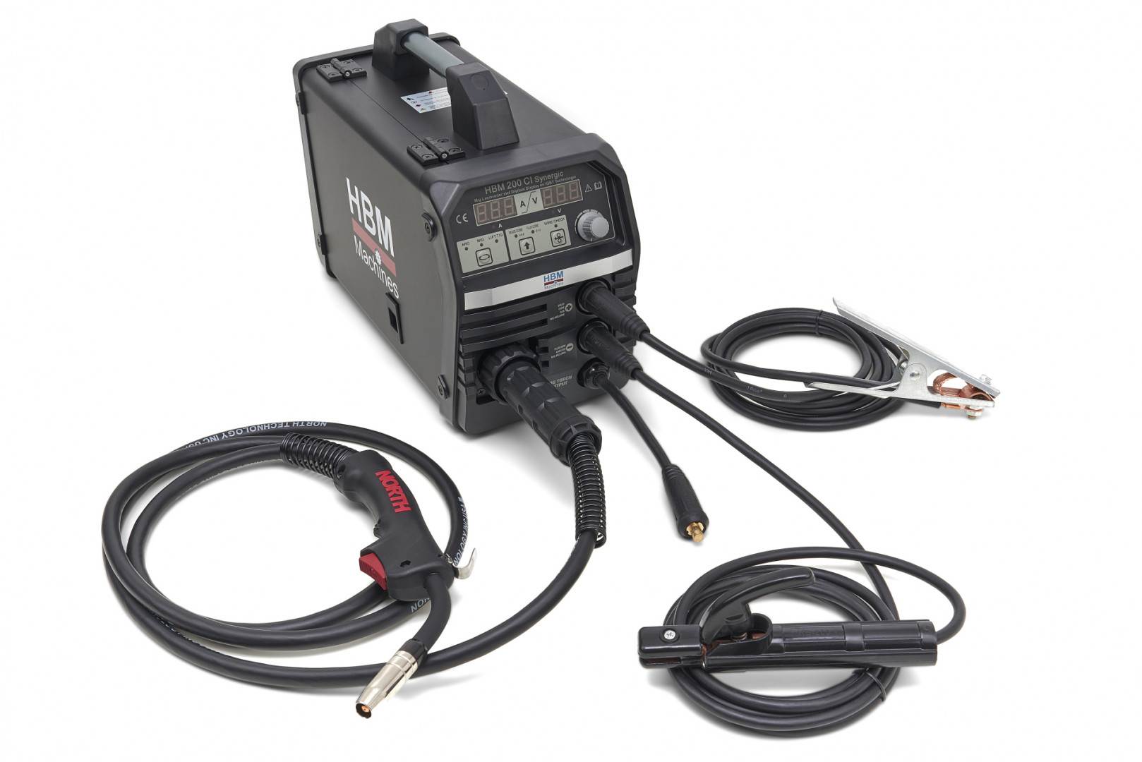 MIG-Schweißinverter mit Digitalanzeige und IGBT-Technologie 200 CI
