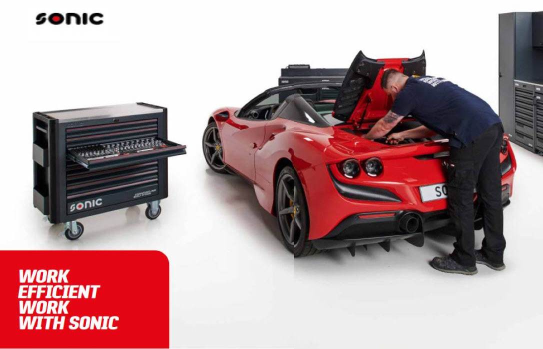 SONIC NEXT S13 Werkstattwagen 384-tlg.