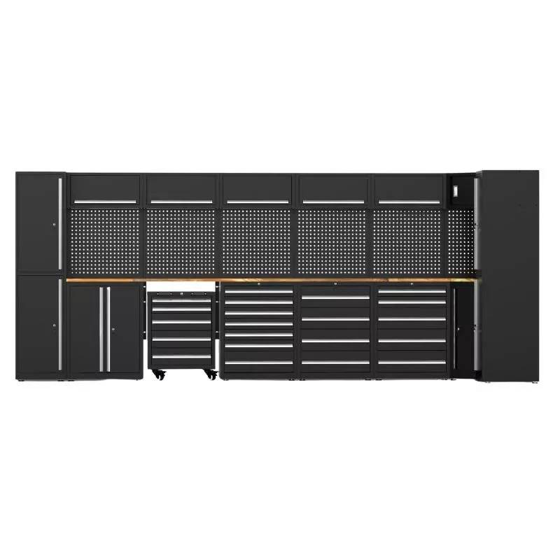 Kombinierter Werkzeugschrank mit Ecke 505,0 cm x 55,0 cm x 202,5 cm