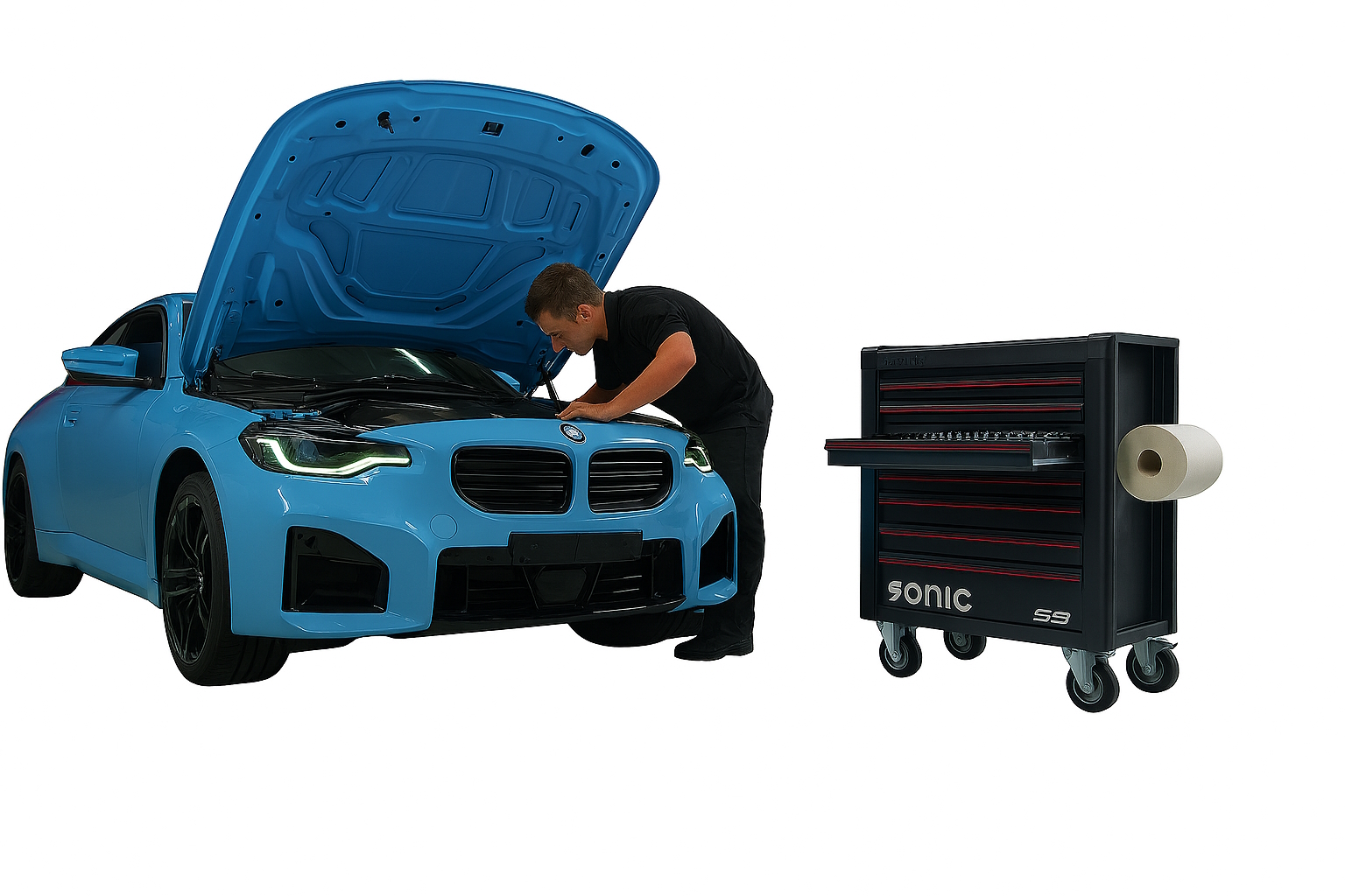 Sonic NEXT S9 Werkstattwagen  414 tlg.