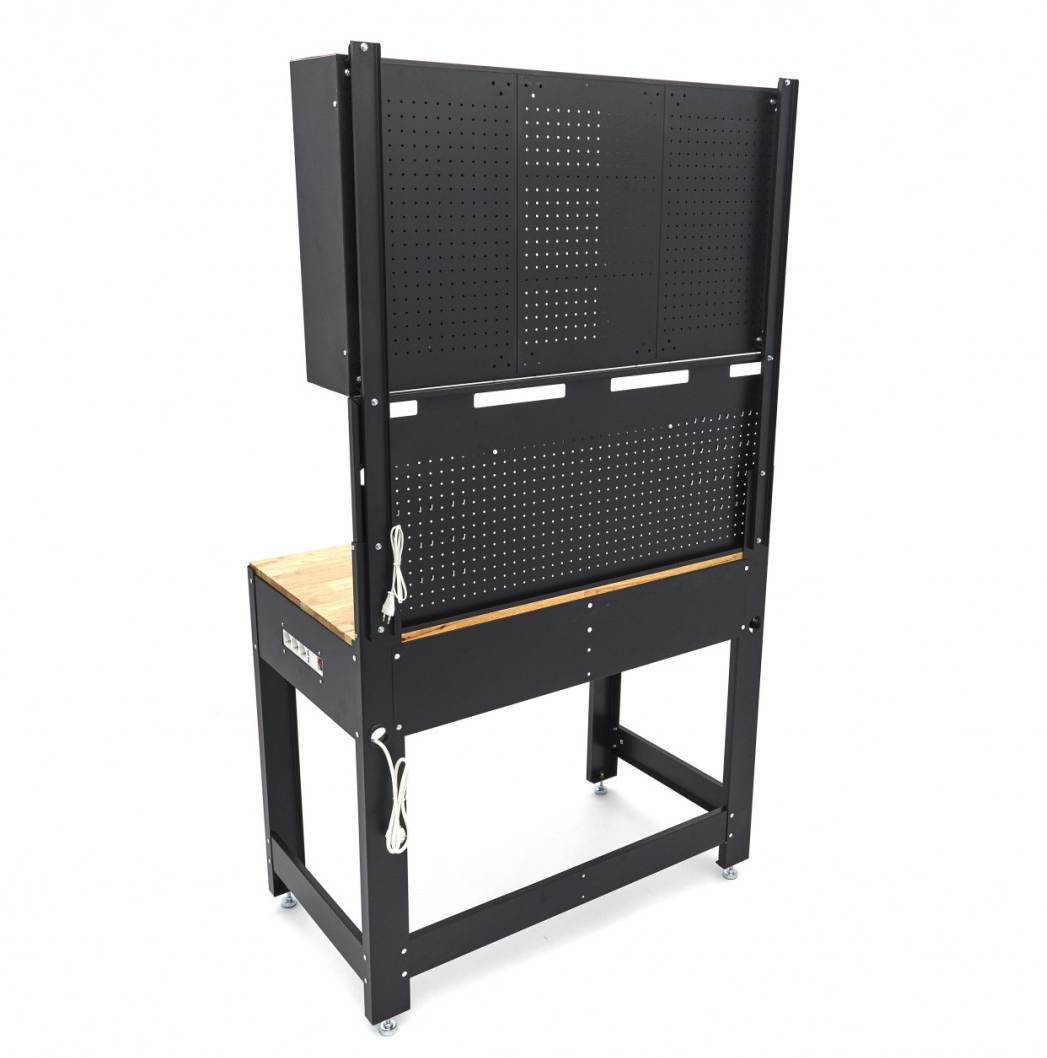 hbm-115-cm-werkbank-met-houten-werkblad-achterwand-met-kastenwand-led-verlichting-stekkerdoos-e_17_nr10325