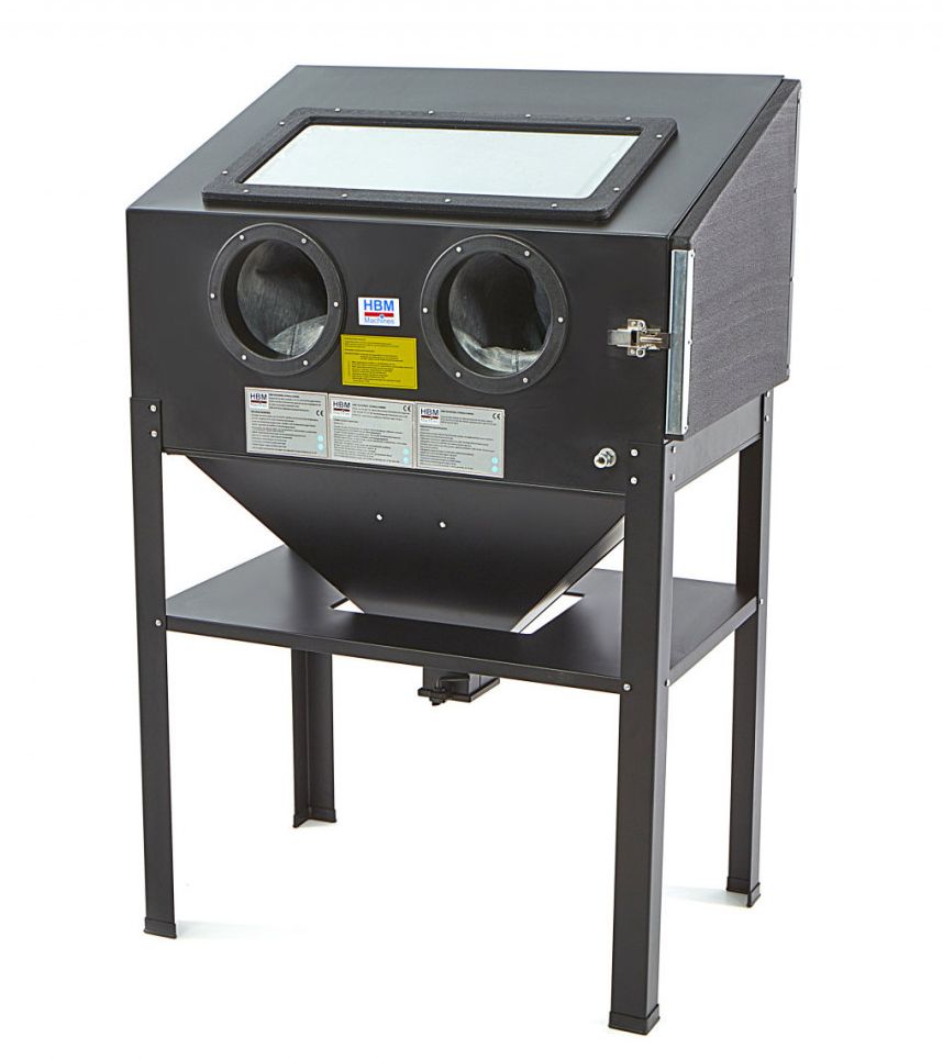 hbm-sbc-220-straalcabine-met-afzuiging-zwart_0_nr8971 Sandstrahlkabine SBC 220 Mattschwarz