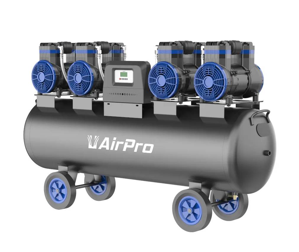 AirPro Kompressor ölfrei 135L 12 bar 400V