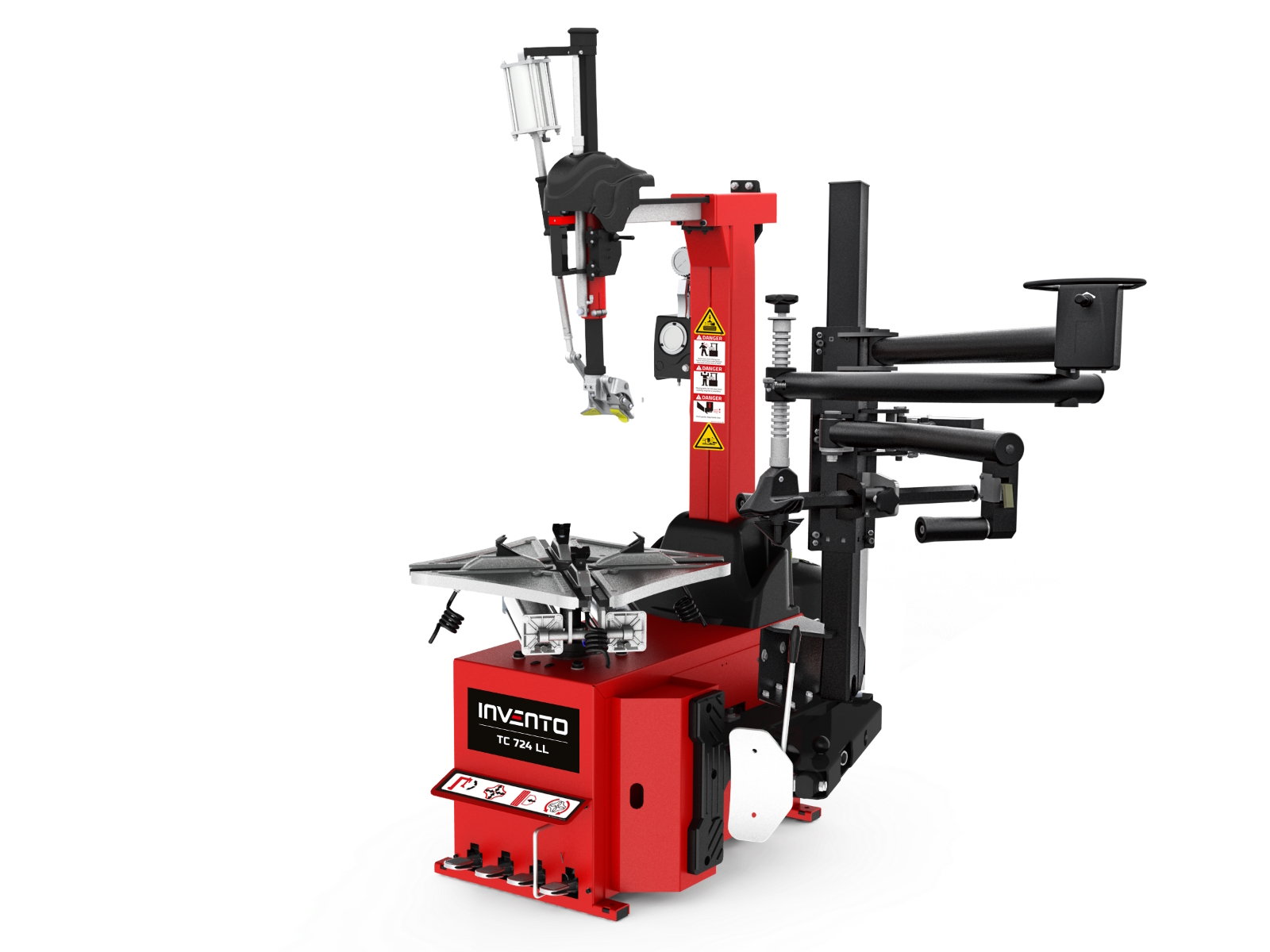 Reifenmontiermaschine 24 Zoll 3D, LeverLess-Demontagesystem, Hilfsarm