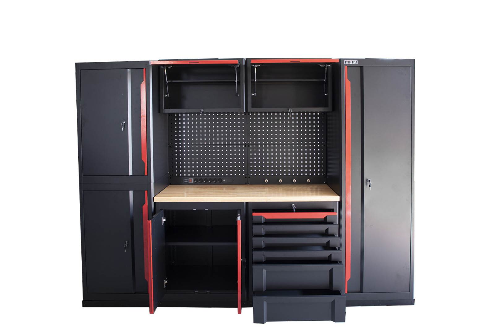 hbm-professional-deluxe-modulair-werkplaatssysteem-10-delig-zwart-rood_4_nrH132214