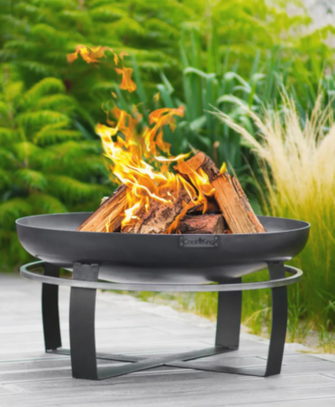 Feuerschale „VIKING“ 80 cm inkl. Randdeckel 81,5 cm