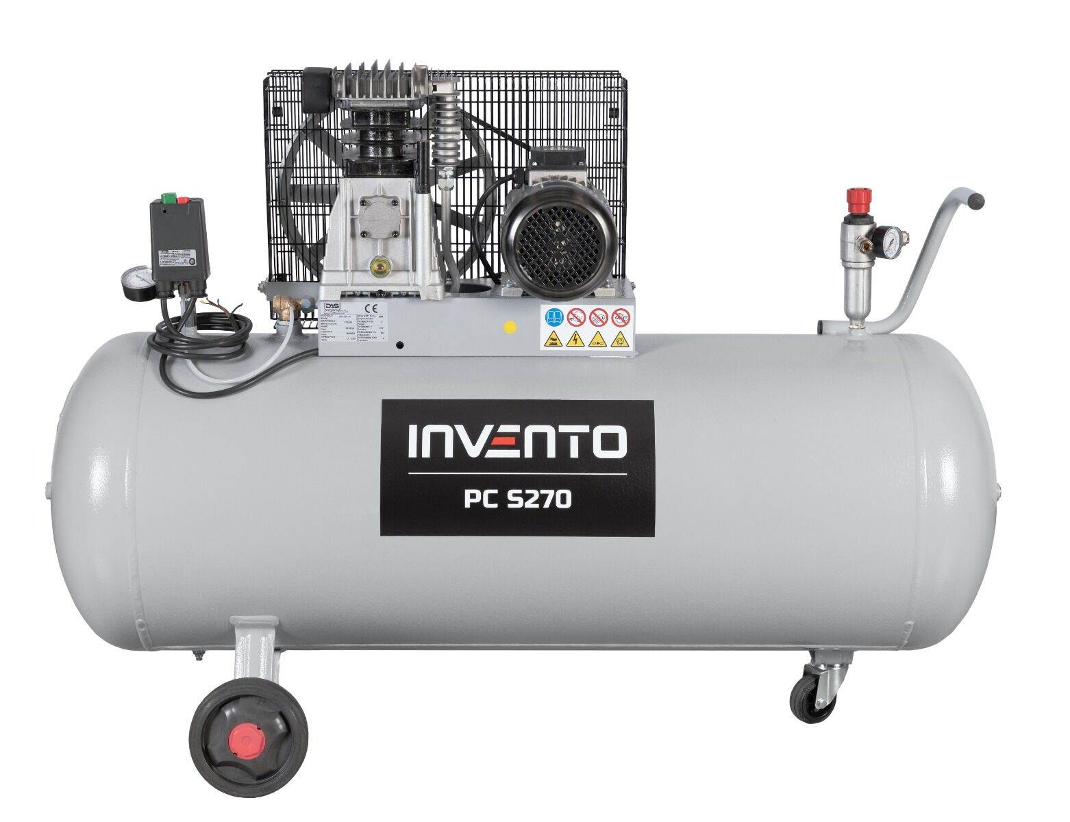 Kompressor INVENTO PC S270 270l, 500 l/min, 10bar, 400V, 3 kW