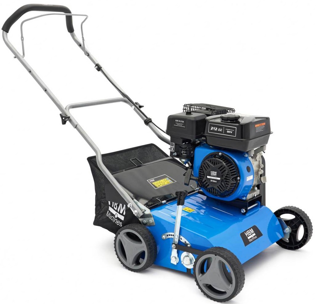 hbm-profi-benzine-208-cc-4-pk-verticuteermachine-400-mm-met-18-messen_2_nr57062HBMIouIRvc2nIzXV Vertikutierer Rasenlüfter 5000 Watt