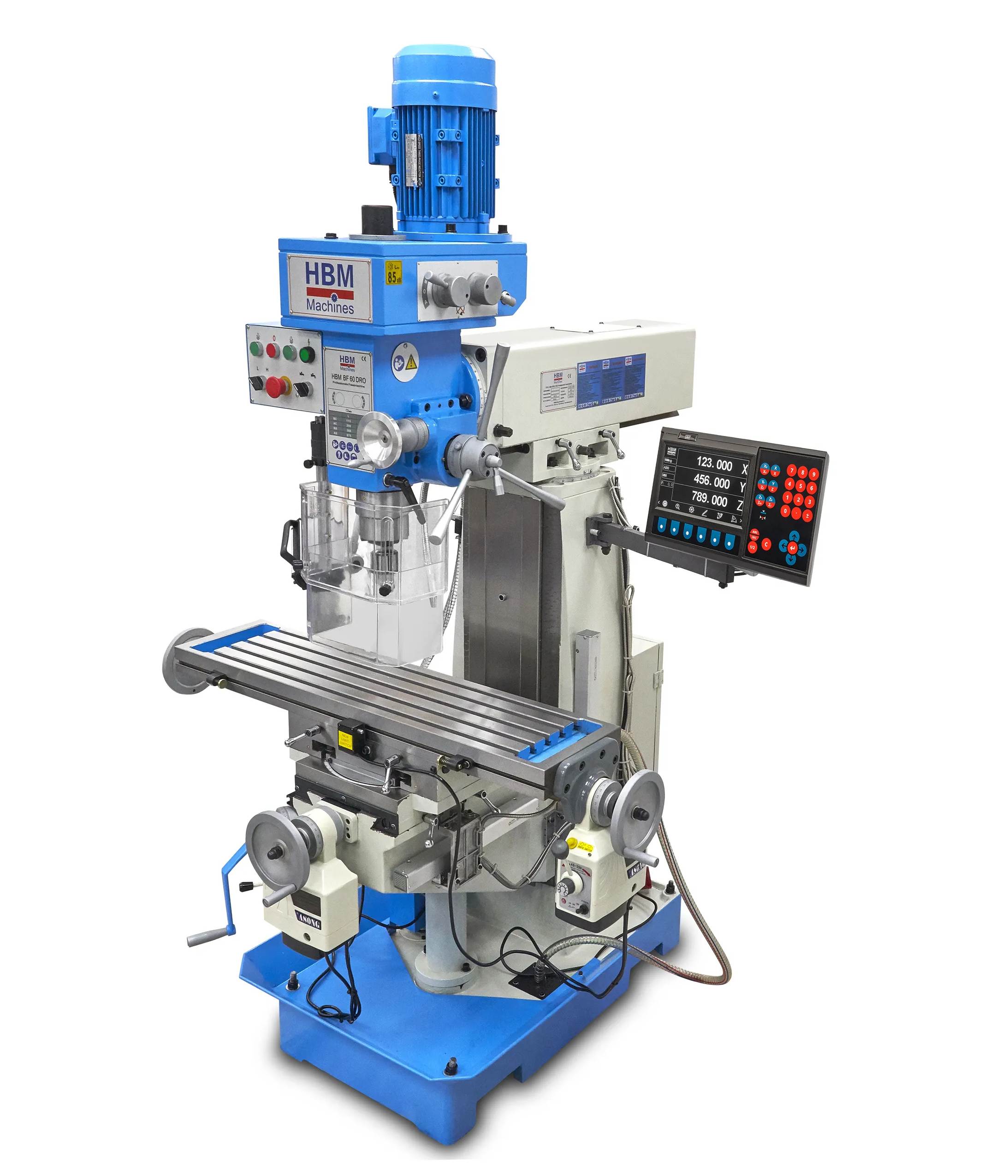 Metallfräsmaschine BF60 40mm LCD-Anzeige