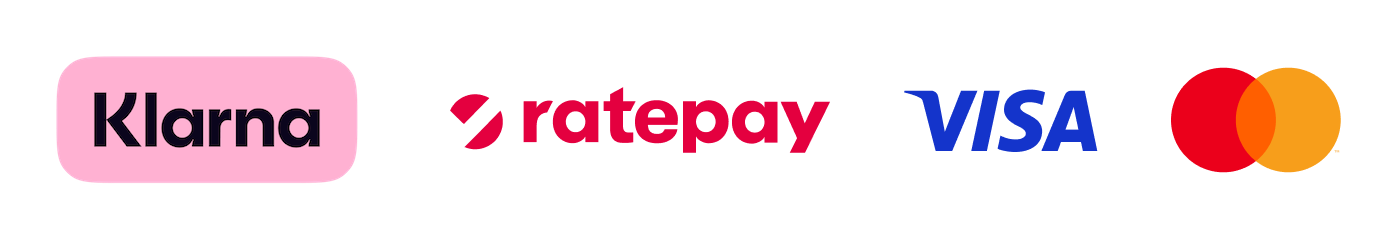 Klarna, Visa, Maestro, Ratepay