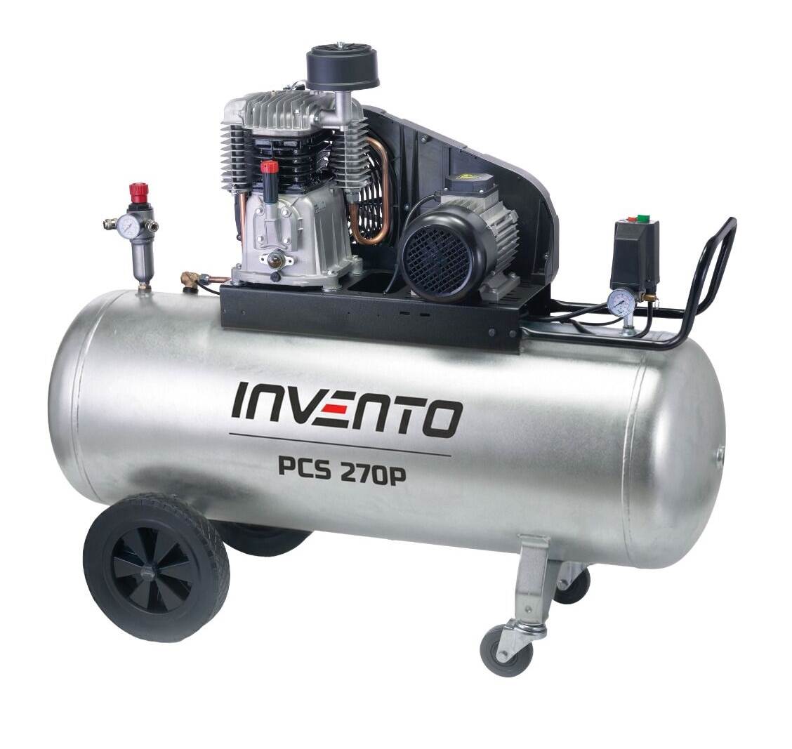 NVENTO 270L Professional Kolben-Luftkompressor – 10 bar, 620 l/min, 400V
