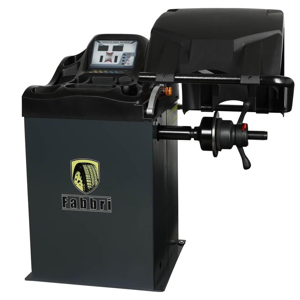 Auswuchtmaschine 10"-24" Räder Fußbremse