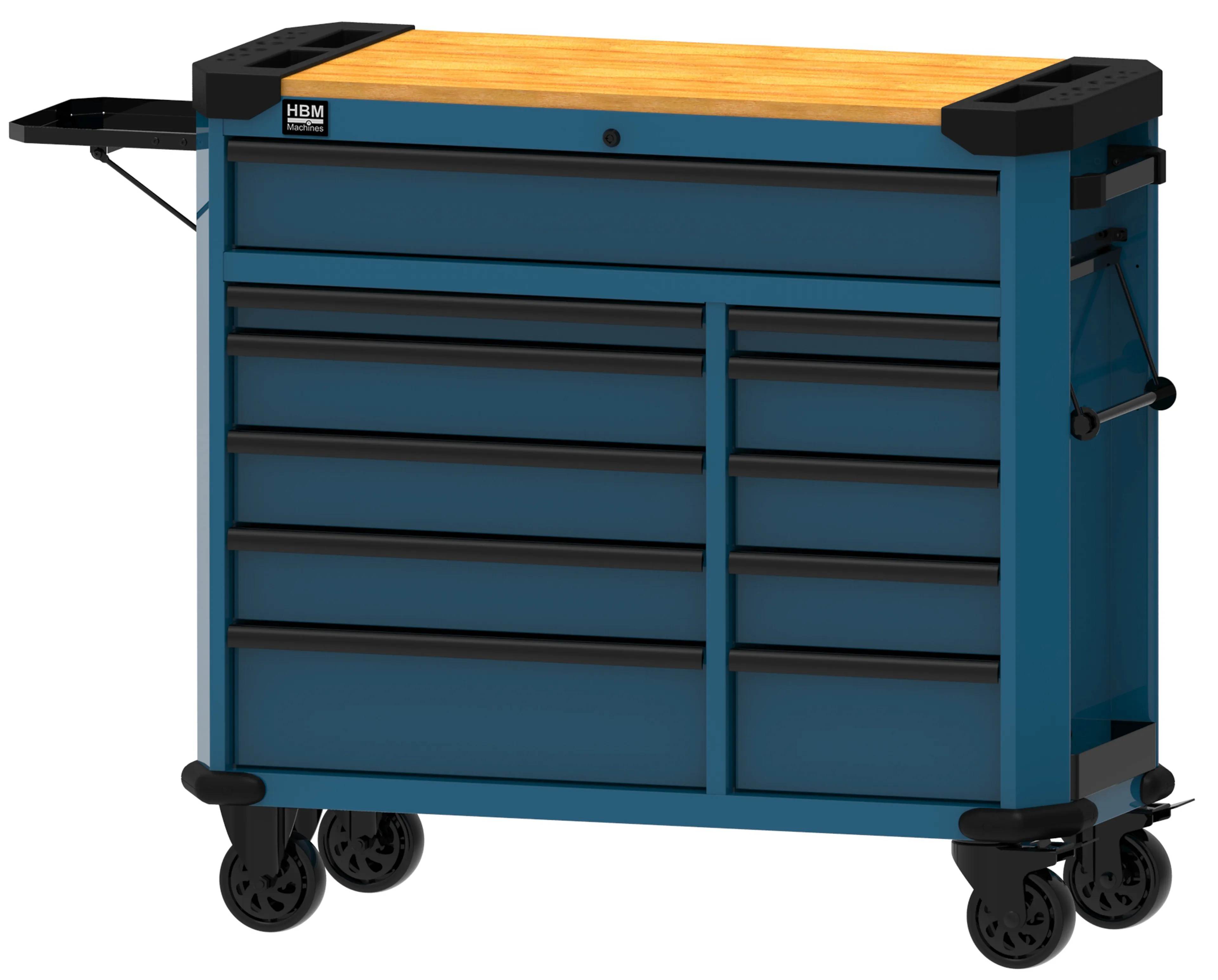 Werkzeugwagen 11 Schubladen 109 cm blau