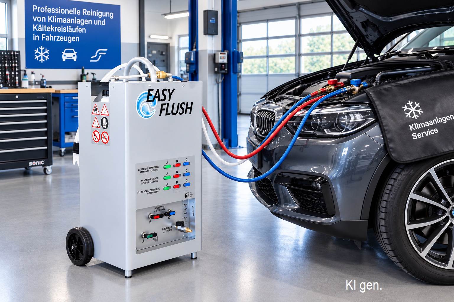 Spin EASY FLUSH Basic – Professionelles Klimaanlagen-Spülgerät