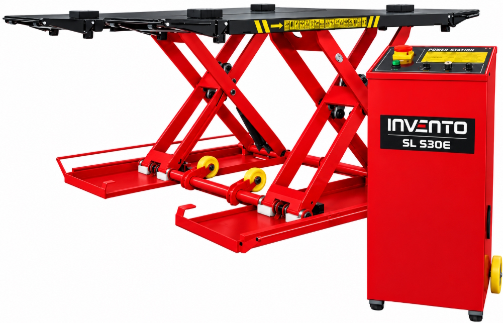 Scherenhebebühne Hebebühne SL S30E 3 T 400V Rot