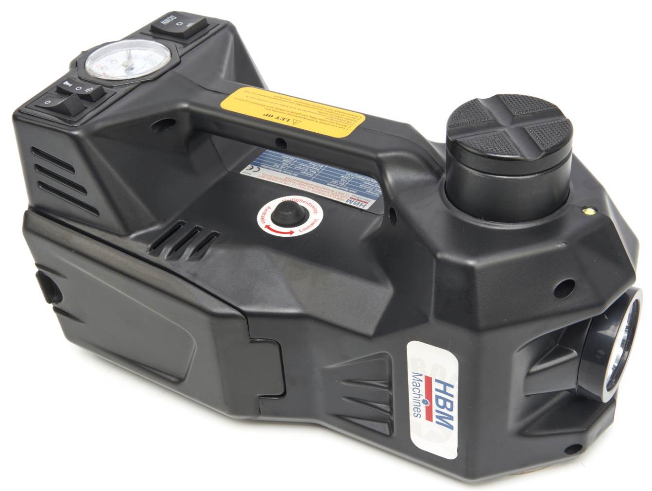 hbm-electrische-12-volt-3-ton-autokrik-met-led-verlichting-inclusief-slagmoersleutel-12-volt-in-hand_2_nr11177