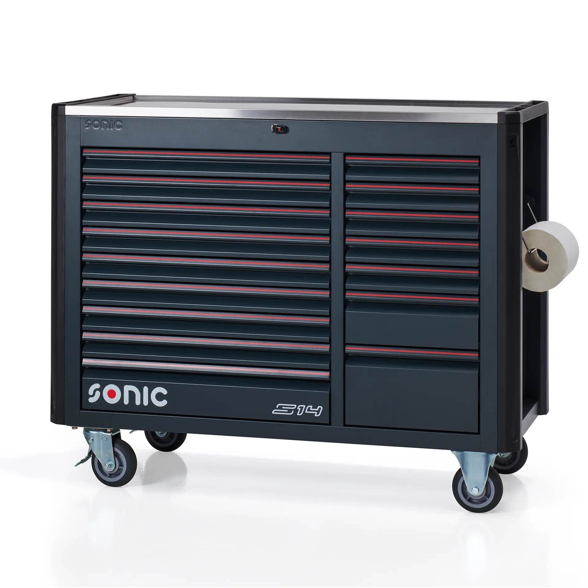 Sonic Werkstattwagen NEXT S14, gefüllt 1045-teilig