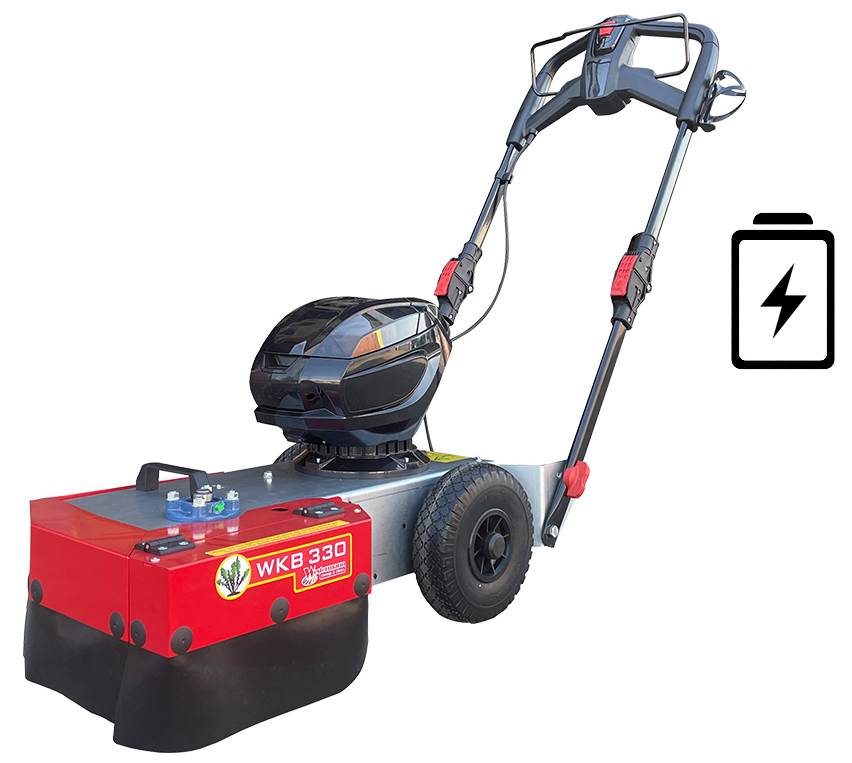 WKB-330-NEU Wildkrautbürste WKB330 700m²/h Akku