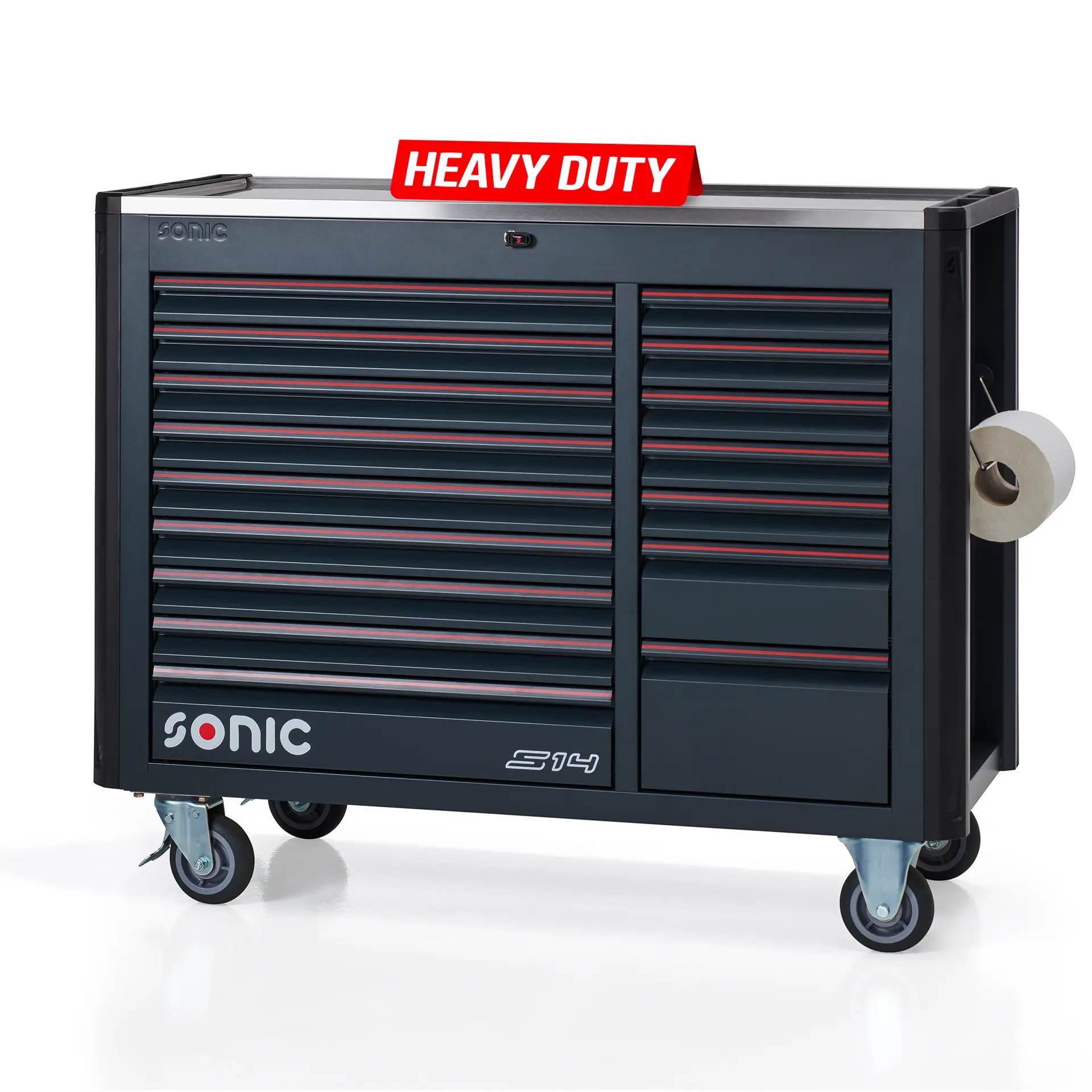 Sonic Werkstattwagen NEXT S14, gefüllt 920-teilig