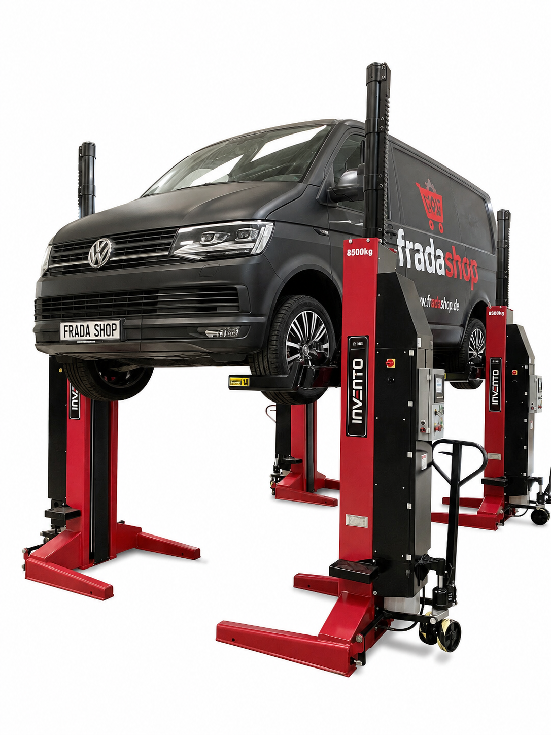 Hebesäule Radgreifanlage 4fach