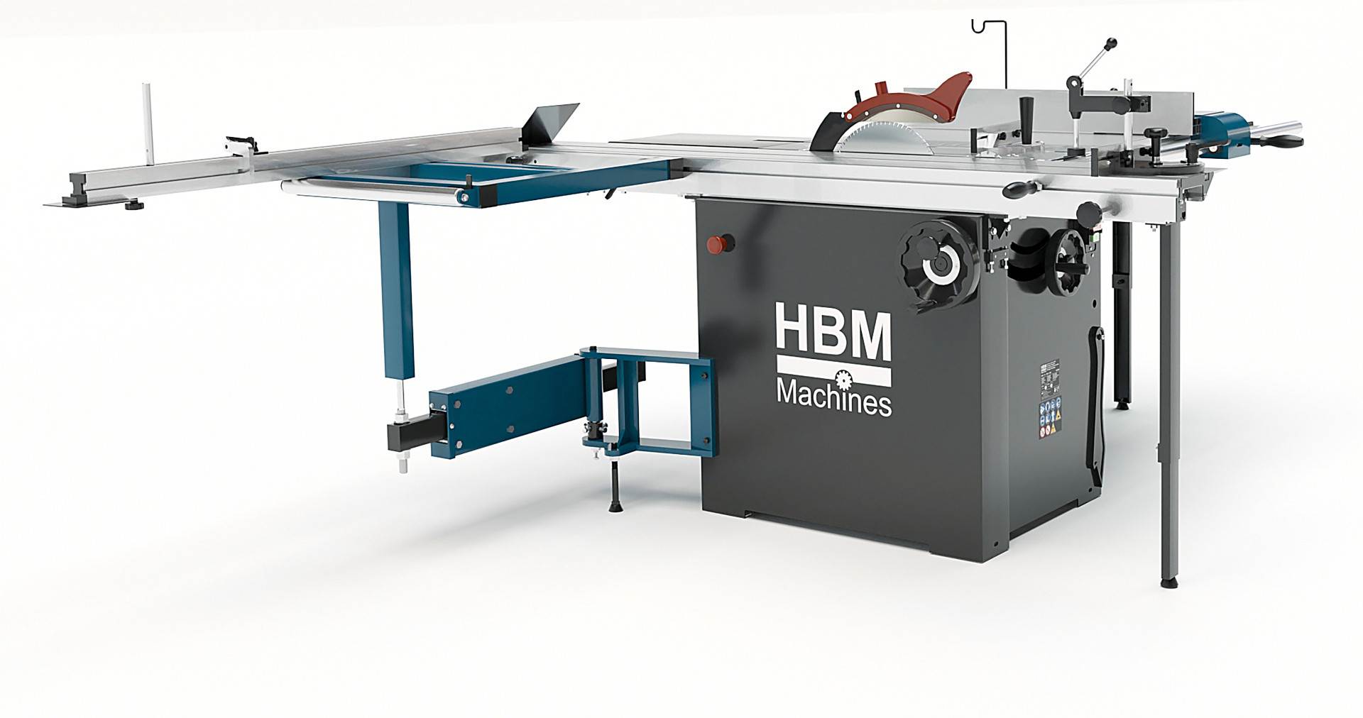 Plattensäge, Tischkreissäge mit Rollentisch Plattensäge, Tischkreissäge mit Rollentisch